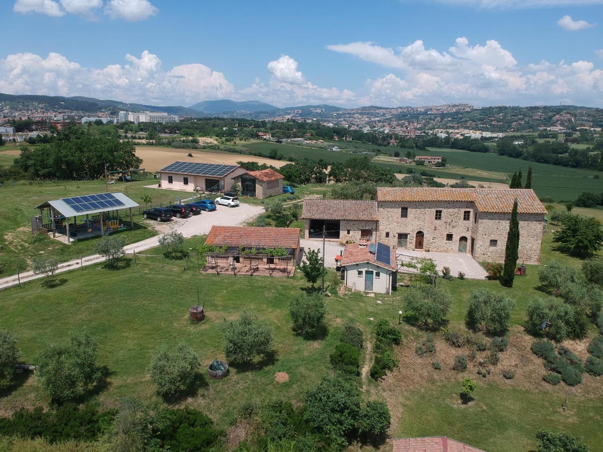 Perugia Farmhouse Exterior foto